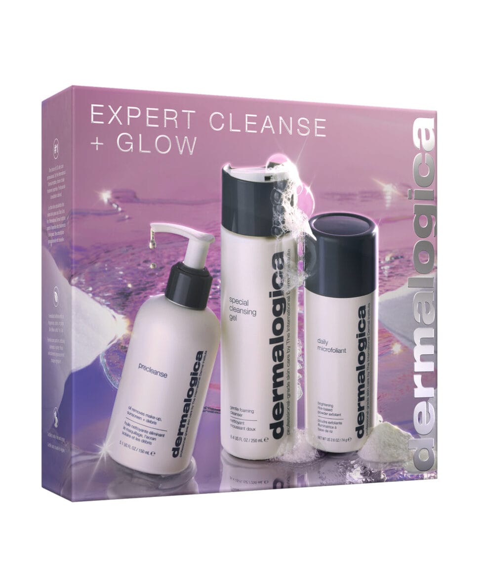dermalogica expert cleanse + glow ( 3 full sizes)